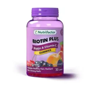 Nutrifactor Biotin Plus Gummies (1 Bottle = 30 Tablets)